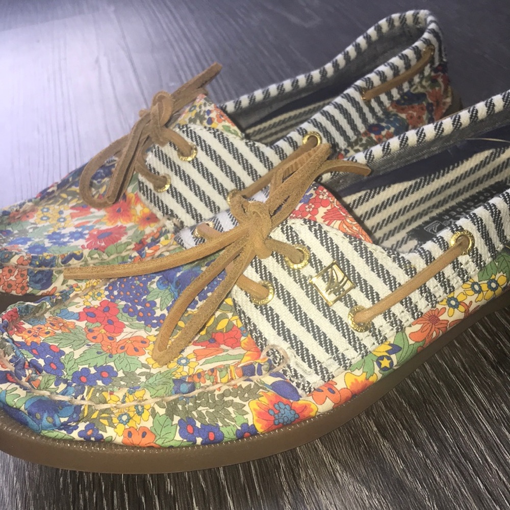 Liberty X Sperry Boat Shoes
